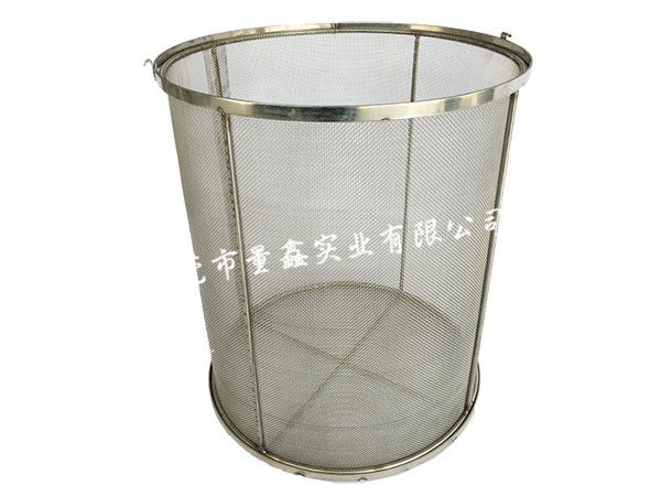 不锈钢圆筐网篮