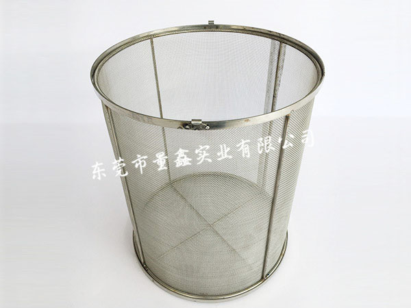 不锈钢圆篓网篮