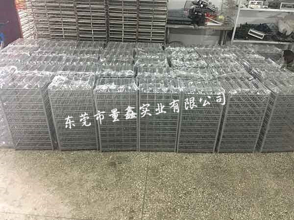 包法国灰胶清洗架案例